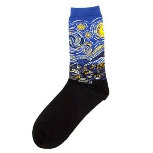 NWT Comfortable Starry Night Socks